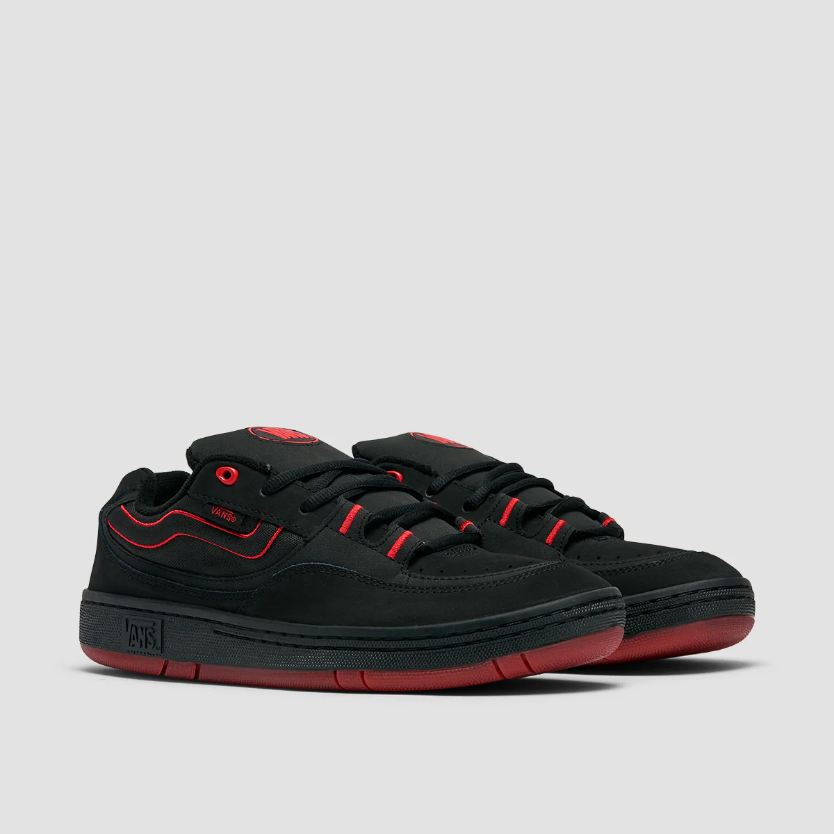Vans Speed LS Shoes - Pop Black/Red - Image 2