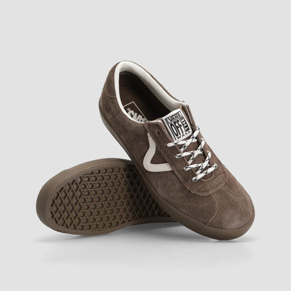 Vans Sport Low Shoes - Hairy Suede Teak - Image 2
