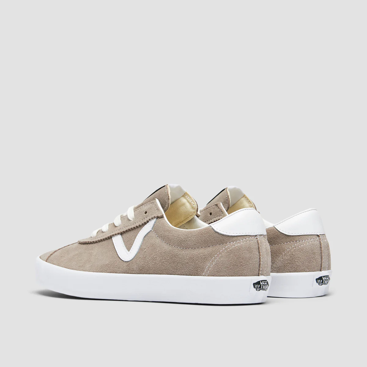 Vans Sport Low Shoes - Khaki/White - Image 3