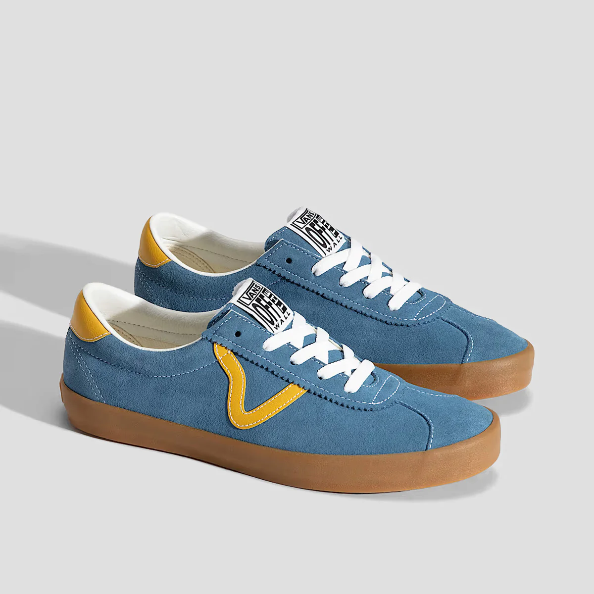 Vans Sport Low Shoes - Sport Blue/Yellow - Image 2