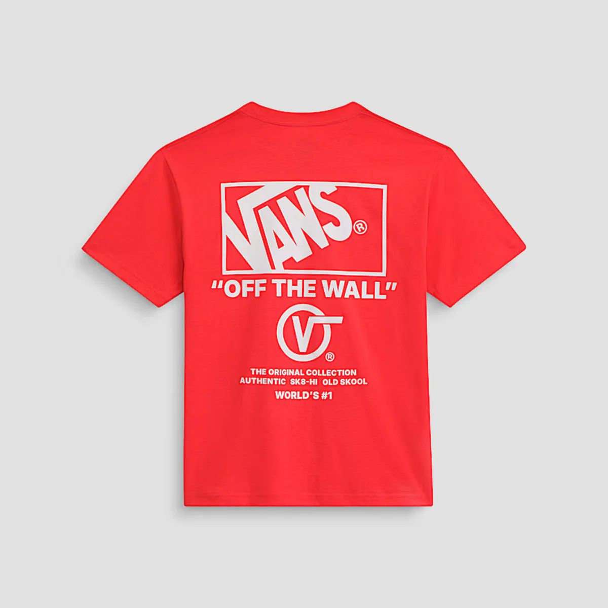 Vans Stacked Hi T-Shirt Crimson Haze