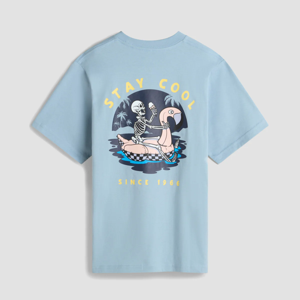 Vans Stay Cool T-Shirt Dusty Blue - Kids - Image 3