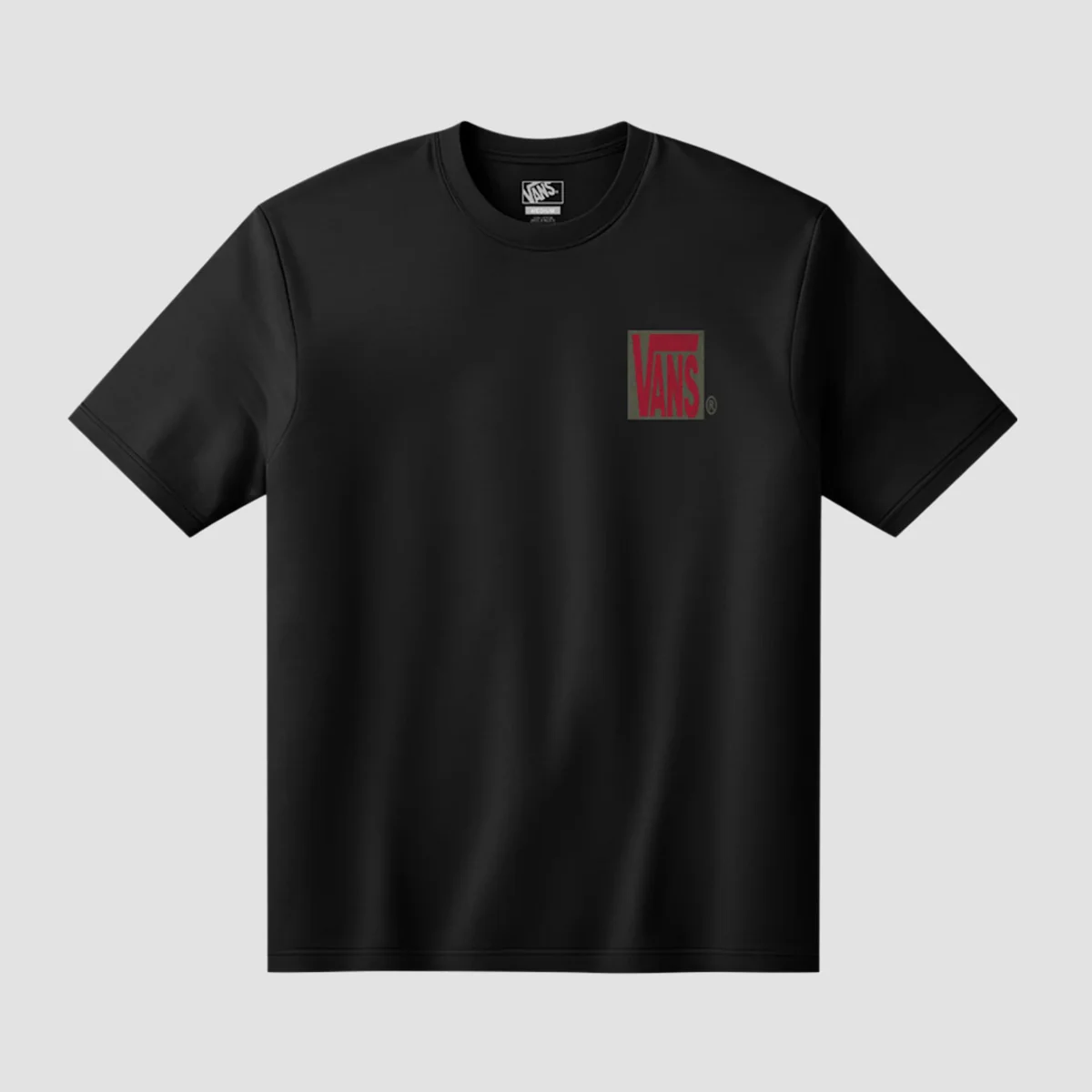 Vans Stretch Stack Crackle T-Shirt Black - Image 2