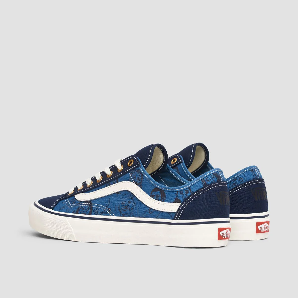 Vans Style 36 Decon VR3 SF Shoes - Harry Bryant Navy/Navy - Image 3