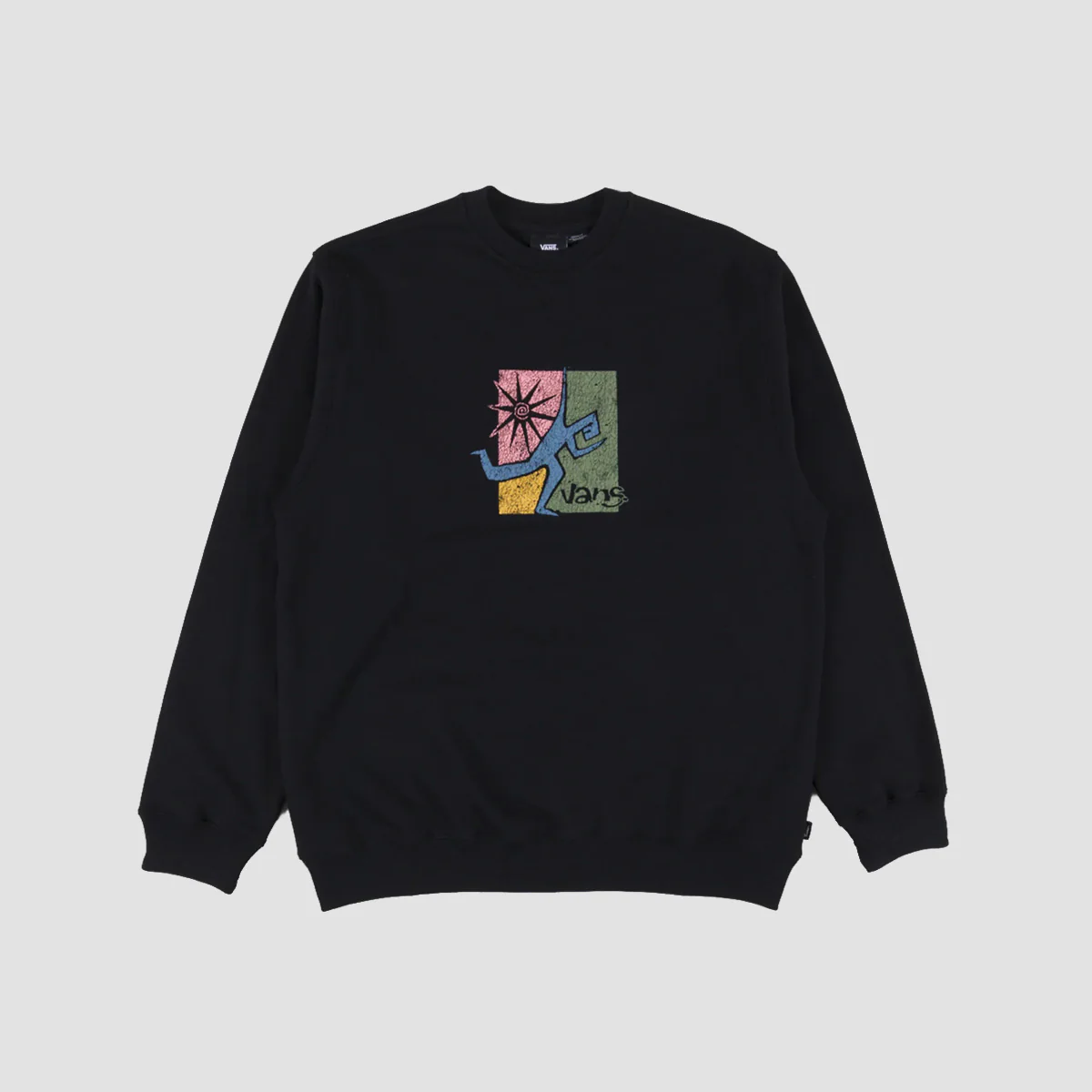 Vans Style Guy Loose Crew Sweatshirt Black