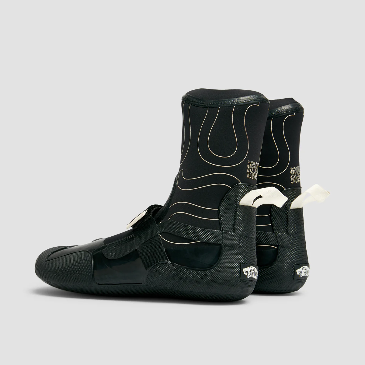 Vans Surf Boots 2 Hi V 3mm Wasted Talent Blanc De Blanc/Black - Image 3