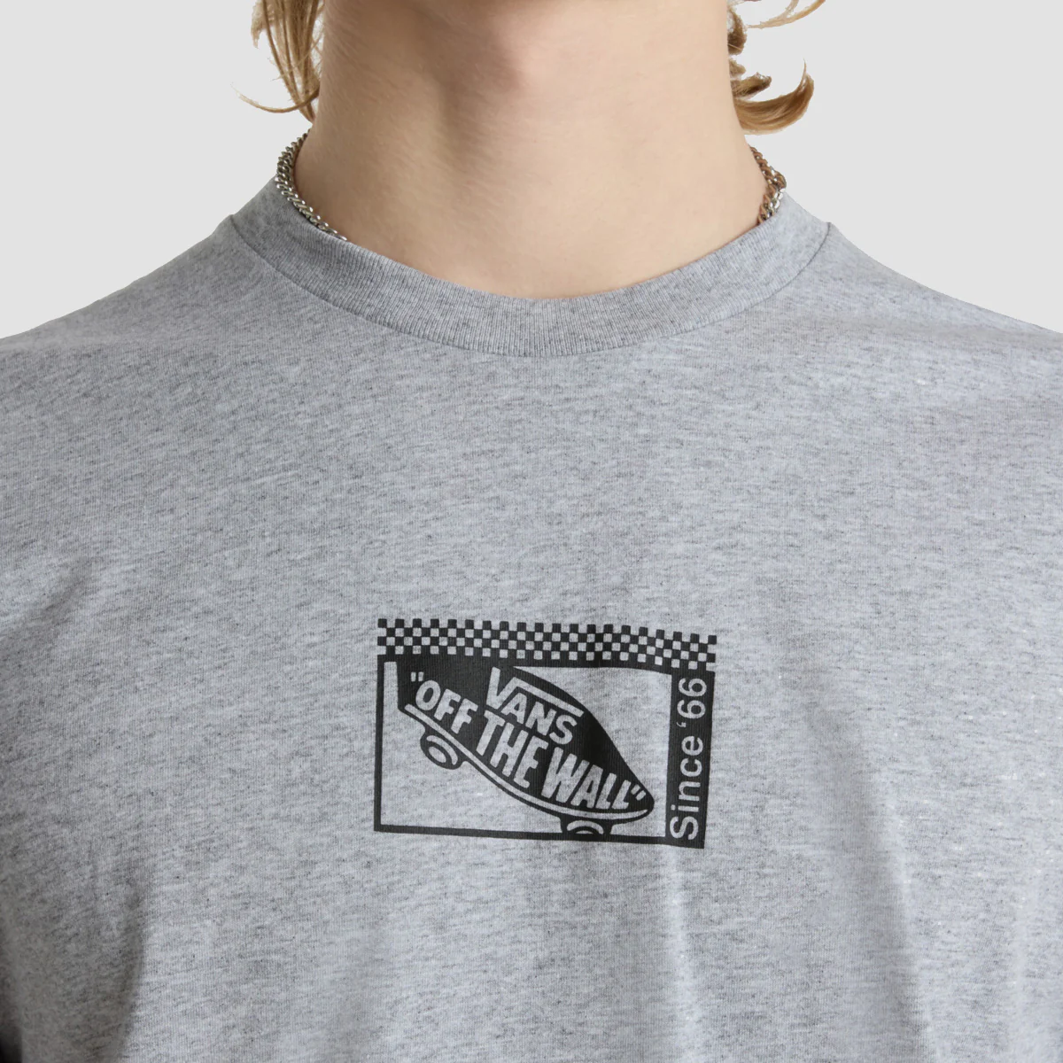 Vans Tech Box T-Shirt Athletic Heather - Image 2
