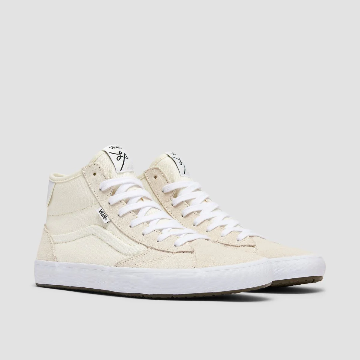 Vans The Lizzie High Top Shoes - Vintage White - Image 2