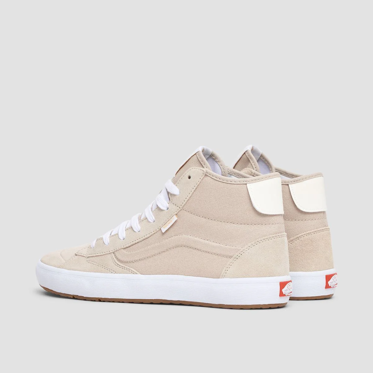 Vans The Lizzie High Top Shoes - Light Khaki - Image 3