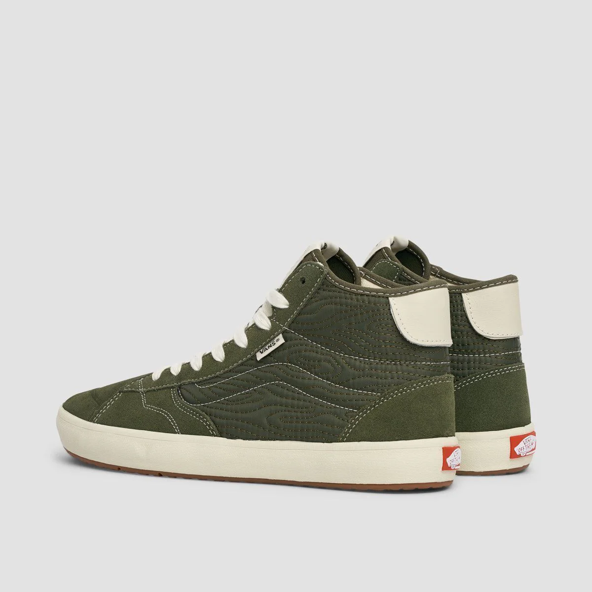 Vans The Lizzie High Top Shoes - Quilted Grape Leaf - Image 3