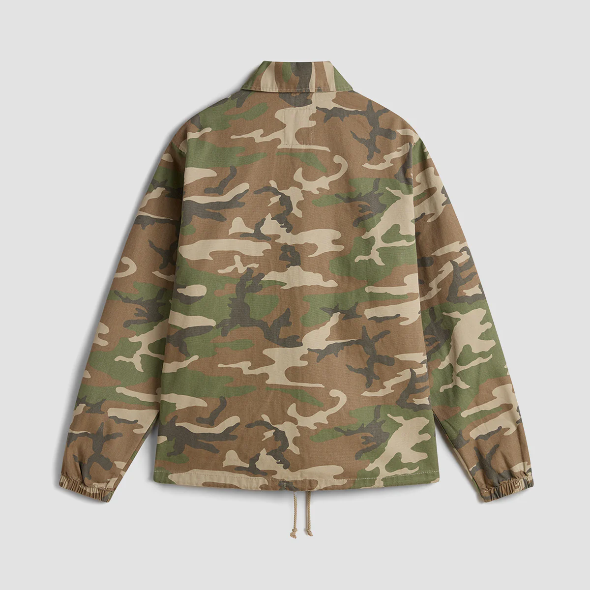 Vans Torrey Canvas Coach Jacket Vintage Camo - Image 2