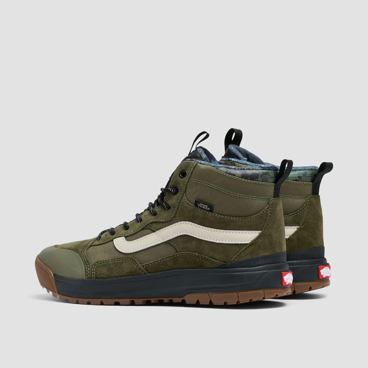 Vans UltraRange EXO Hi MTE1 High Top Shoes - Rain Camo Dark Olive - Image 3