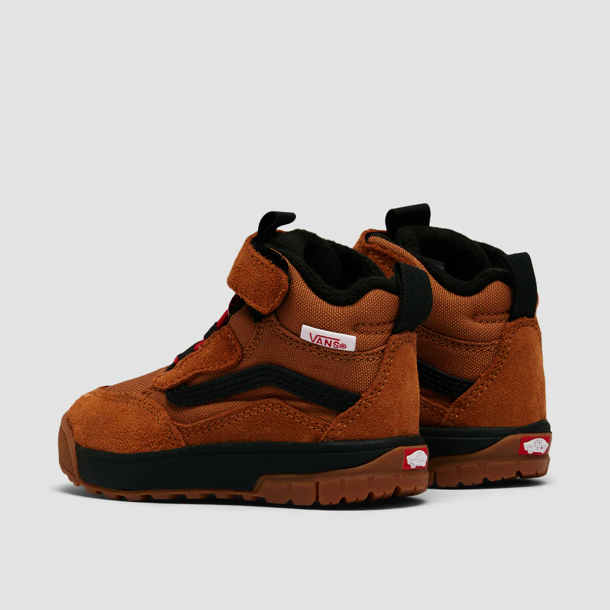 Vans Ultrarange Hi V MTE-1 Toddler Shoes - Brown/Black - Kids - Image 3