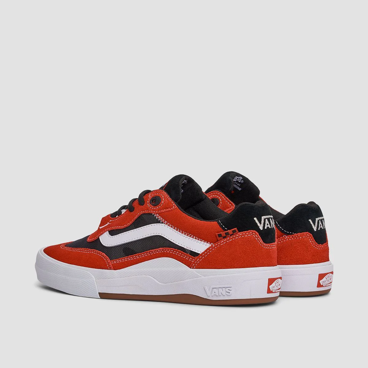Vans Wayvee Shoes - Athletic Black/Red - Image 3