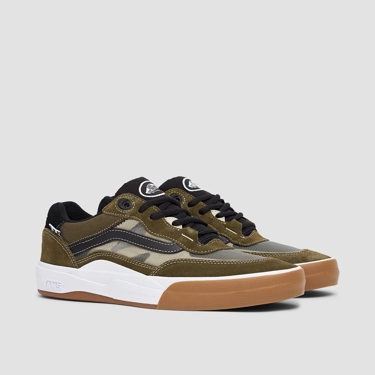 Vans Wayvee Shoes - Dark Olive - Image 2