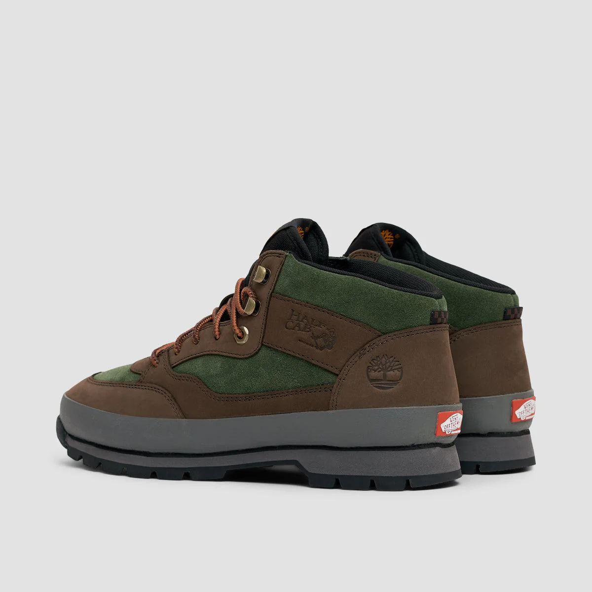 Vans X Timberland Half Cab Hiker Green/Brown - Image 3