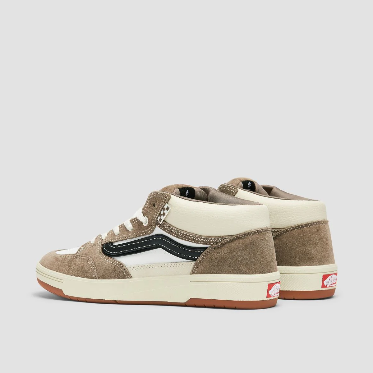 Vans Zahba Mid Top Shoes - Walnut - Image 3