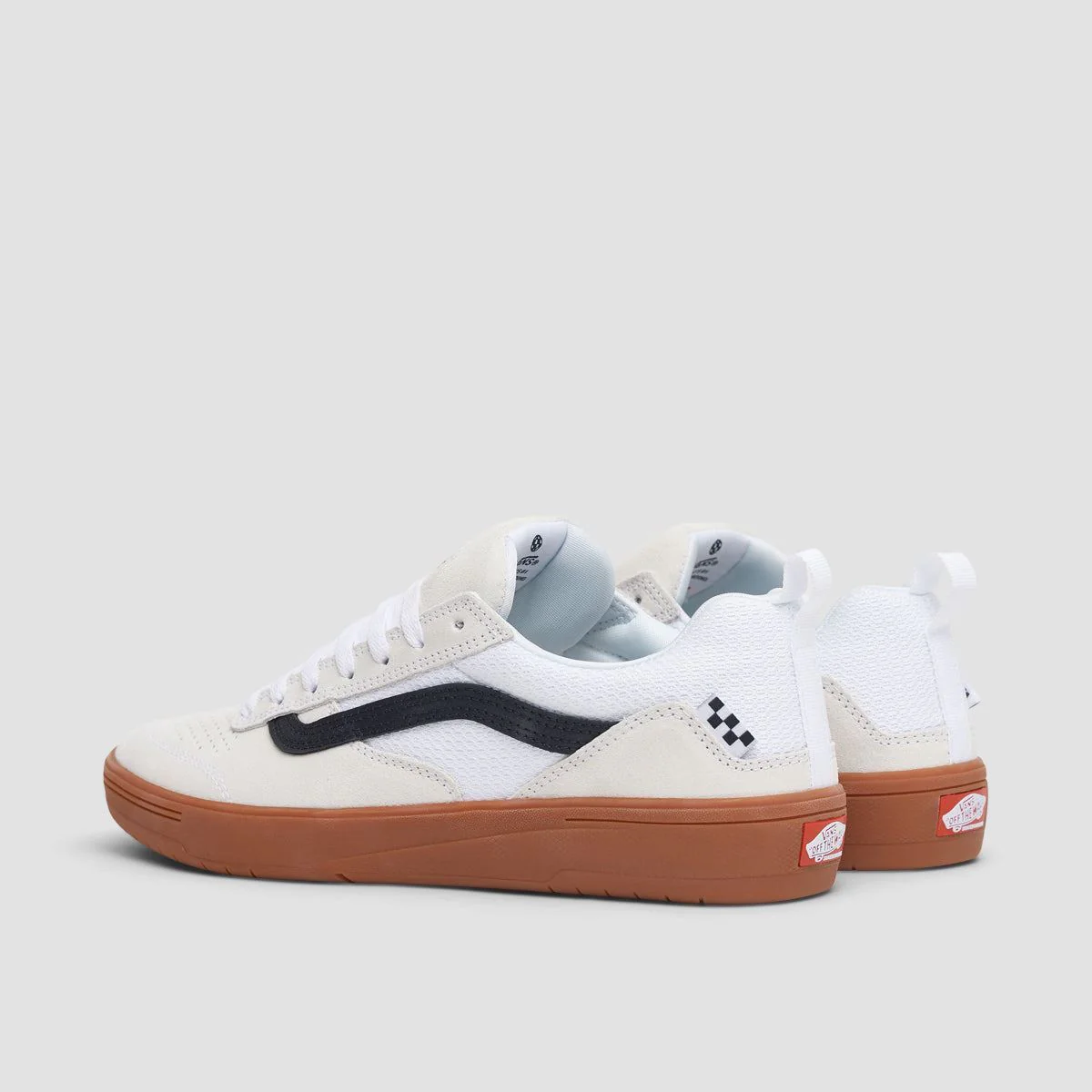 Vans Zahba Shoes - White/Black/Gum - Image 3