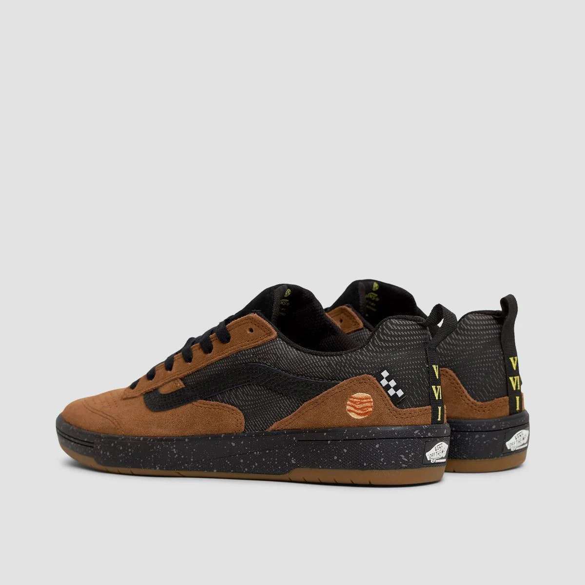 Vans Zahba Shoes - Zion Wright Brown/Multi - Image 3
