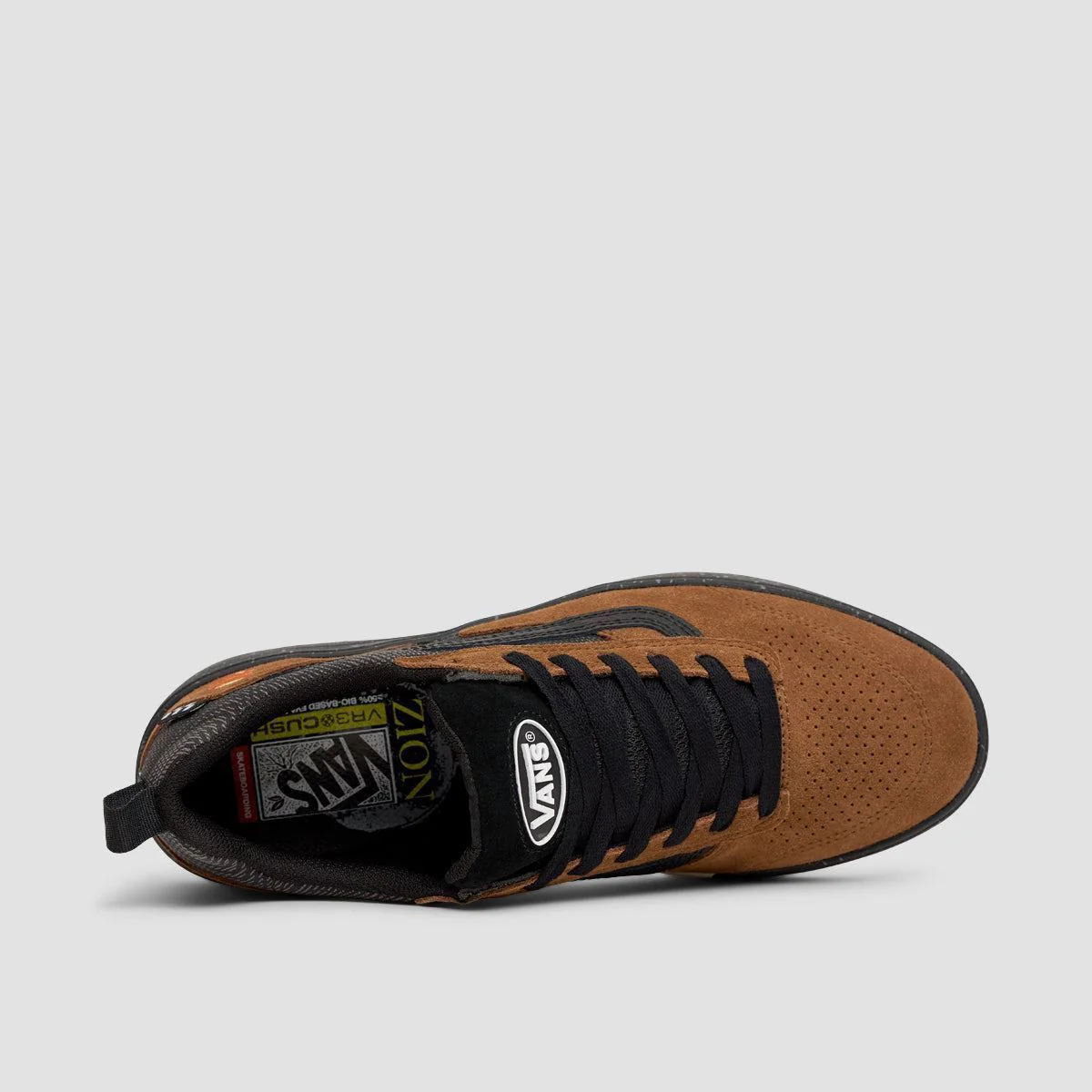 Vans Zahba Shoes - Zion Wright Brown/Multi - Image 4