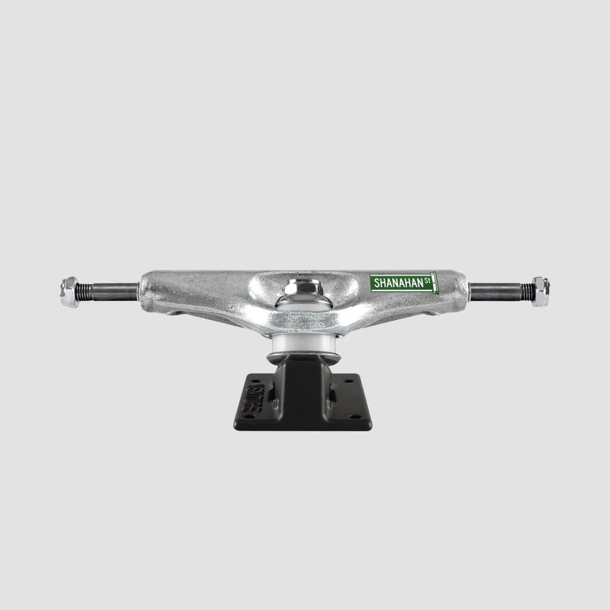 Venture 5.6 Hi V Light Shanahan Streets Skateboard Trucks 1 Pair Polished/Flat Black - 8.25" - Image 2