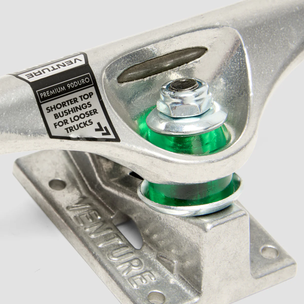 Venture Hi 5.0 Skateboard Trucks 1 Pair All Polished - 7.62" - Image 4