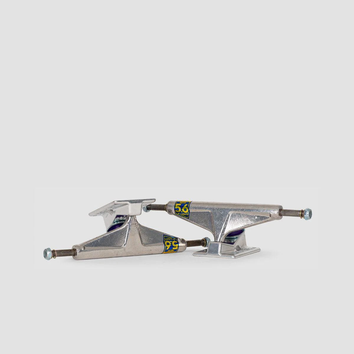 Venture Hi 5.6 V Light Skateboard Trucks 1 Pair All Polished - 8.25" - Image 4