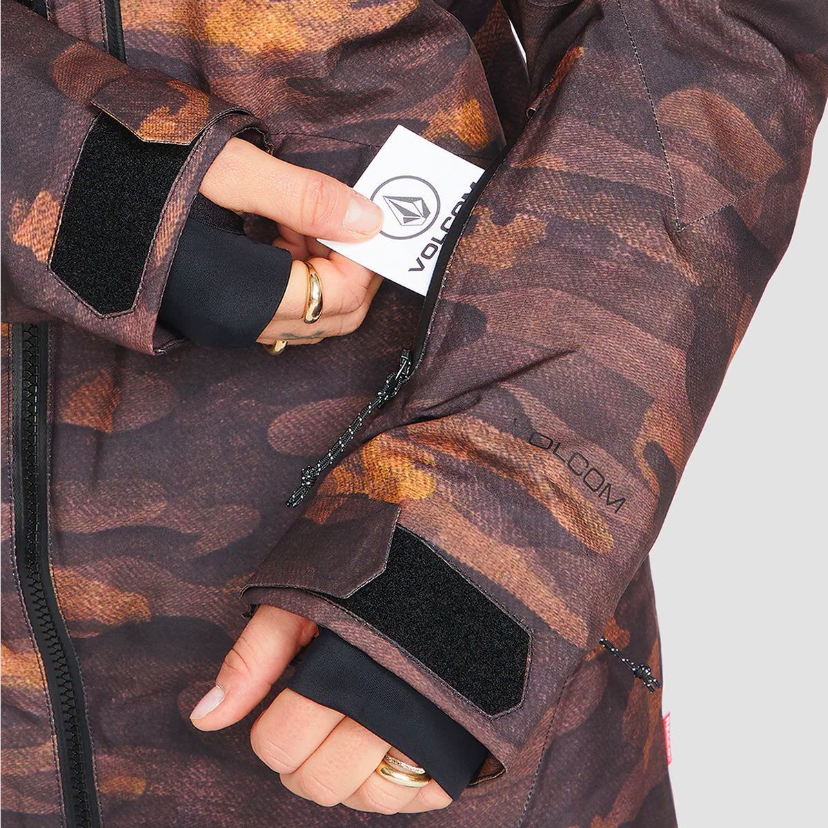 Volcom 3D Stretch Gore-Tex Snow Jacket Dusk Camo - Womens - Image 4