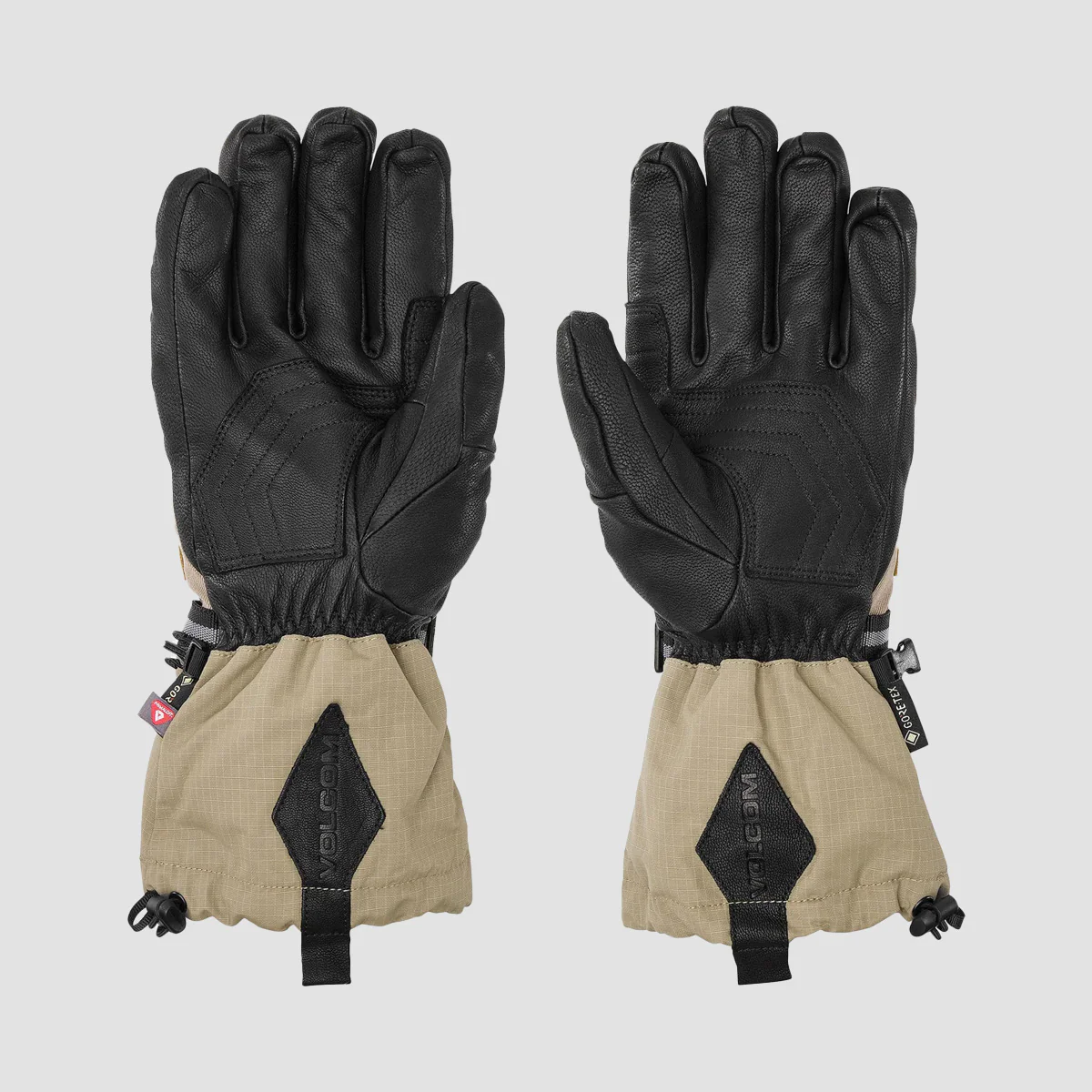 Volcom 91 Gore-Tex Snow Gloves Chestnut Brown - Image 2