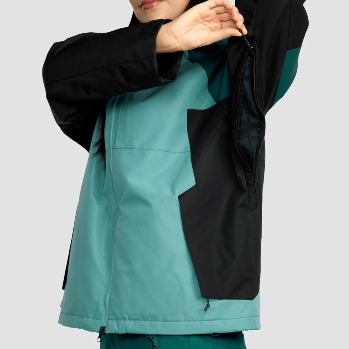 Volcom Agate Ins 10K Snow Jacket Arctic Blue - Womens - Image 3