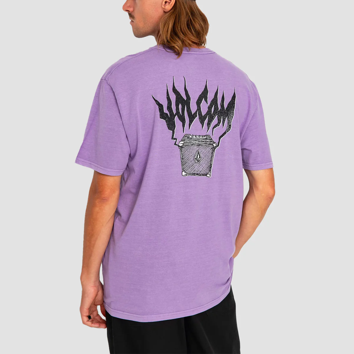 Volcom Amplified Stone PW T-Shirt Paisley Purple - Image 2