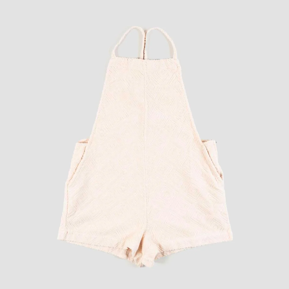 Volcom Apres Sol Romper Shorts Sand - Womens - Image 3
