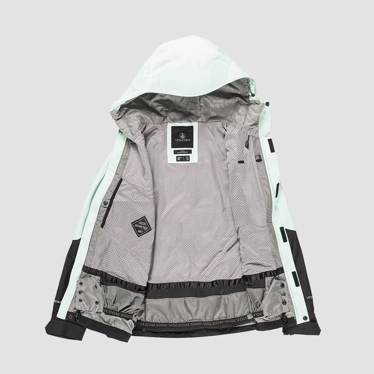 Volcom Aris Gore-Tex Snow Jacket Ice Green - Womens - Image 3