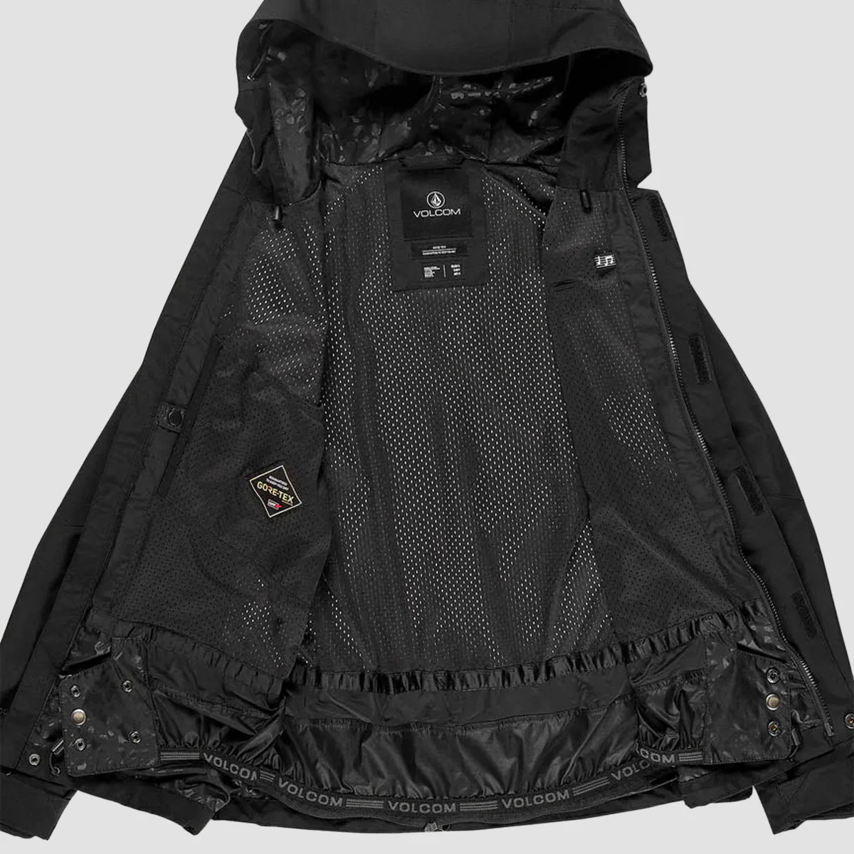 Volcom Aris Ins Gore-Tex Snow Jacket Black - Womens - Image 3