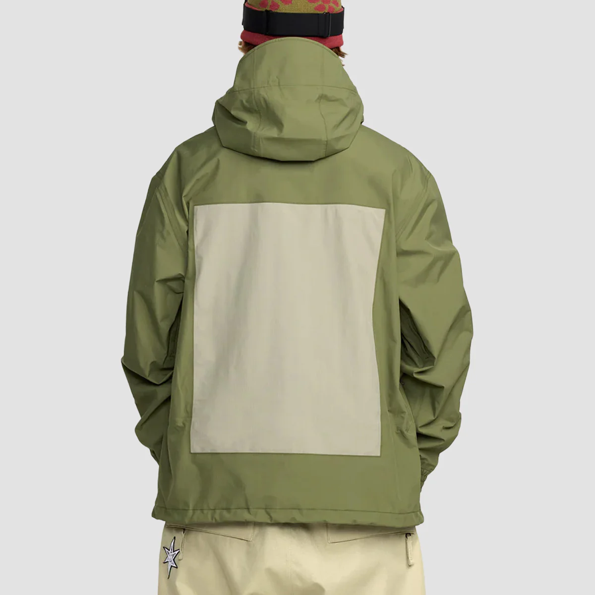 Volcom Arthur 3L 15K Snow Jacket Dark Olive - Image 2