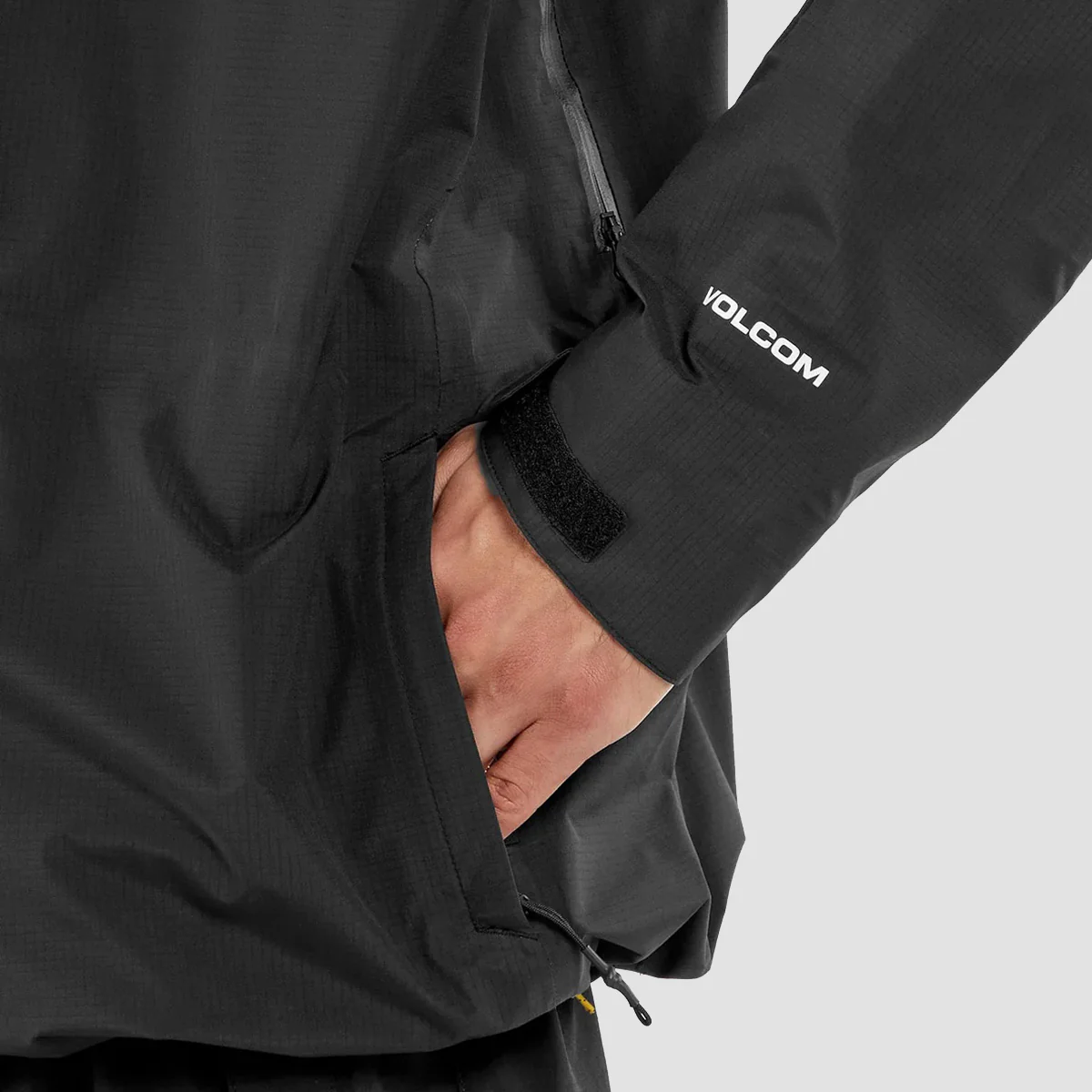 Volcom Arthur Gore-Tex Proshell Snow Jacket Black - Image 3