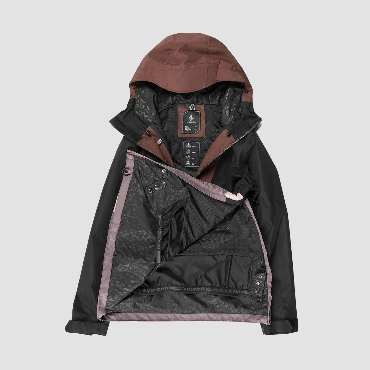 Volcom Ashfield Pullover 10K Snow Jacket Dusty Lavender - Womens - Image 3