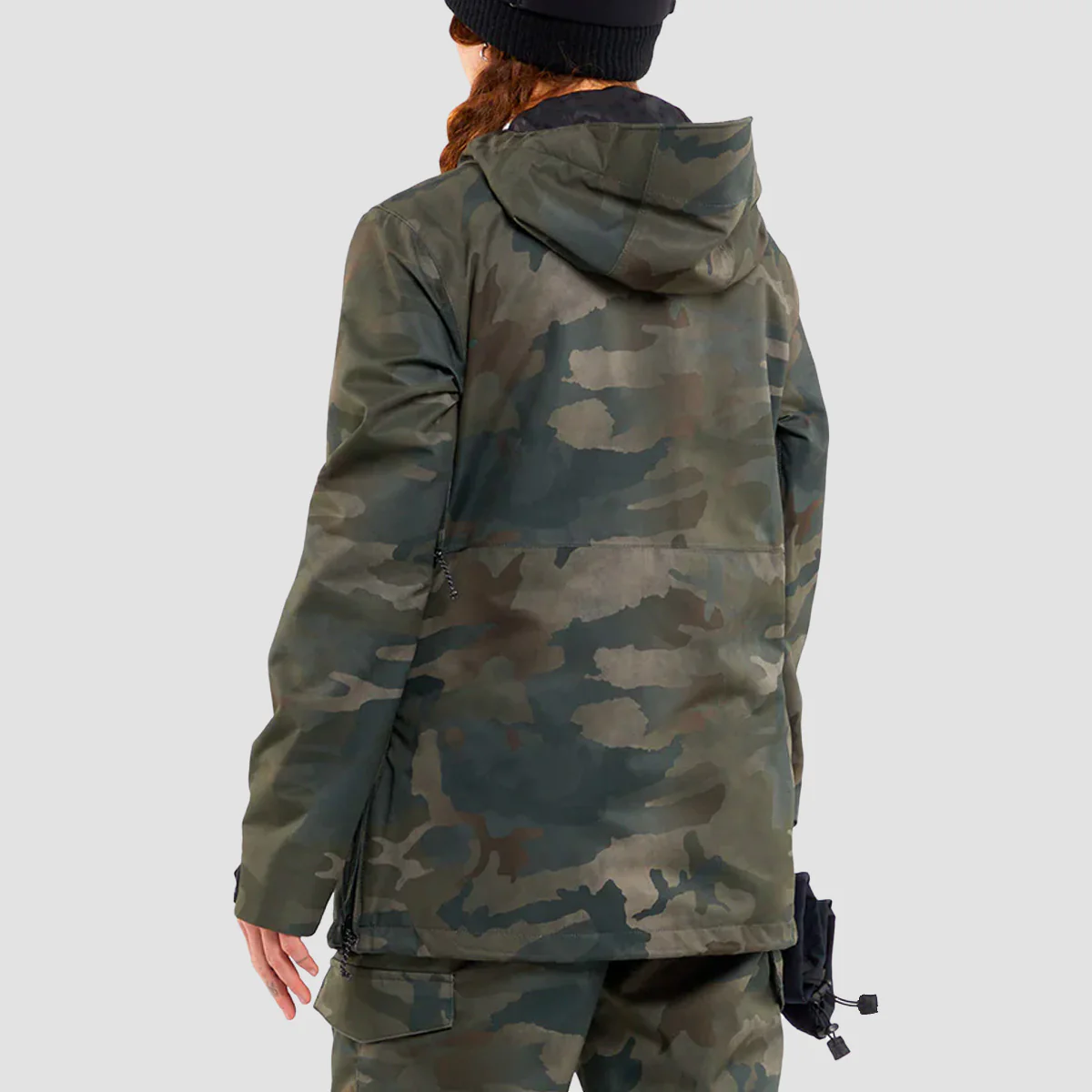 Volcom Ashfield Pullover Snow Jacket Cloudwash Camo - Womens - Image 2