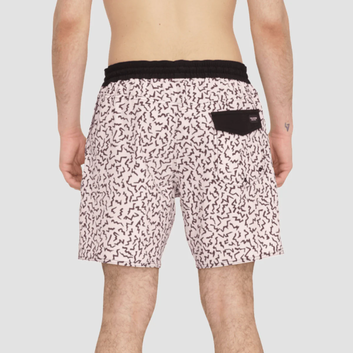 Volcom Asphalt Beach Trunk 17" Boardshorts Lilac Ash - Image 2