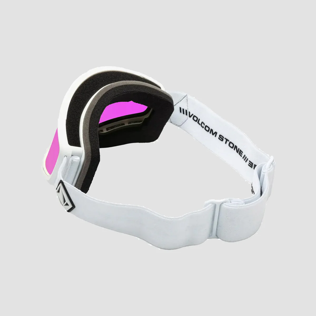 Volcom Attunga Snow Goggles Matte White/Pink Chrome - Image 2
