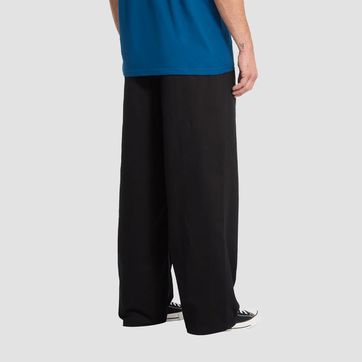 Volcom Baggos Pleated Chino Pants Black - Image 2