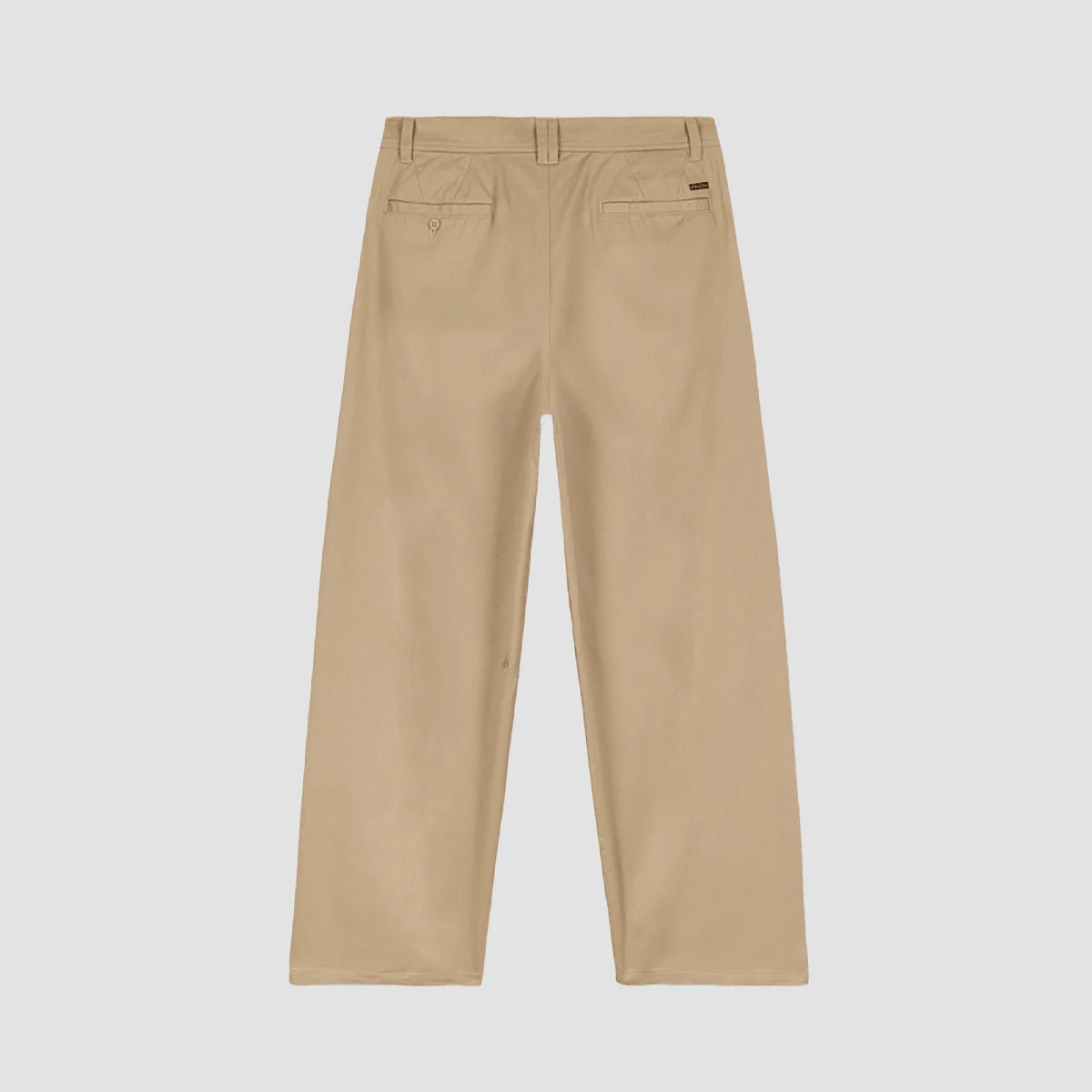 Volcom Baggos Pleated Chino Pants Khaki - Image 5