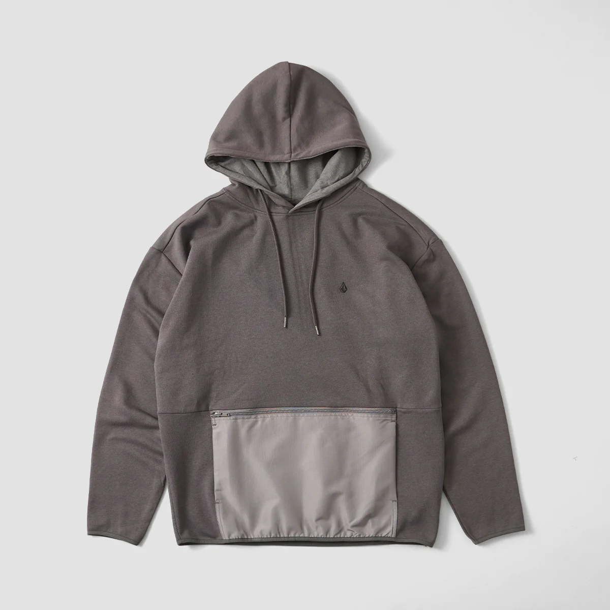 Volcom Baraga Pullover Hoodie Asphalt Black