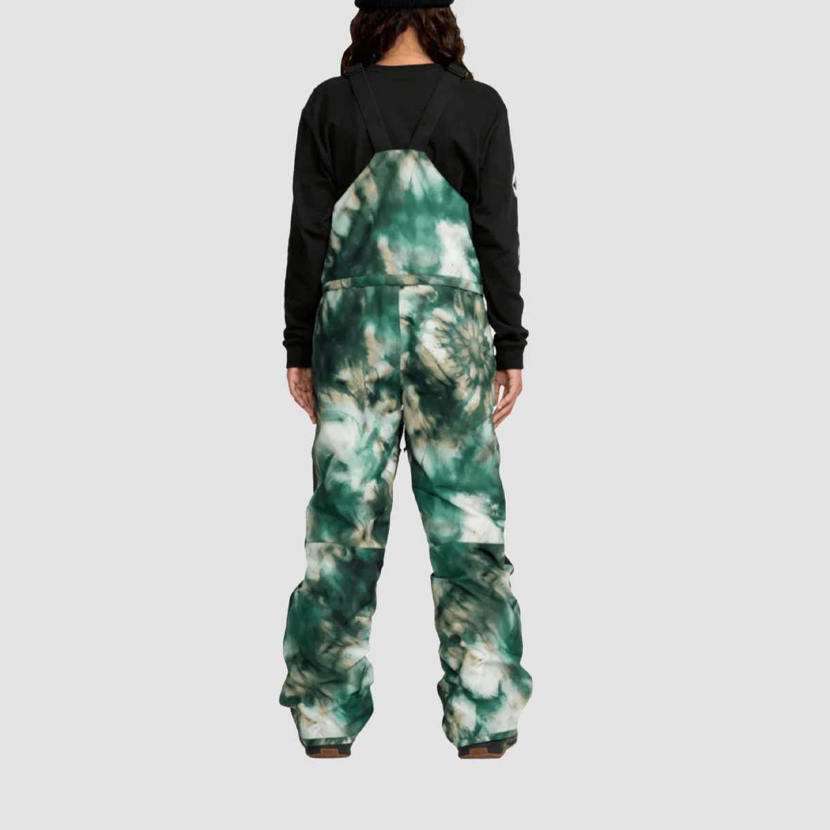 Volcom Barkley Ins Bib Overall Snow Pants Green - Kids - Image 2