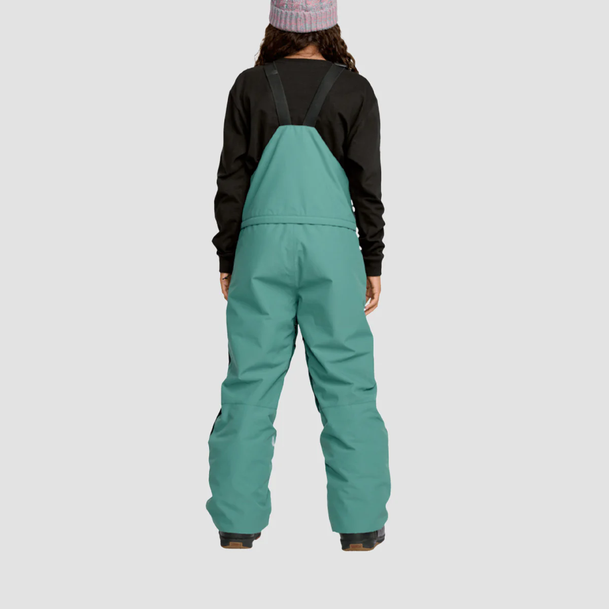 Volcom Barkley Ins Bib Overall Snow Pants Spruce Green - Kids - Image 2