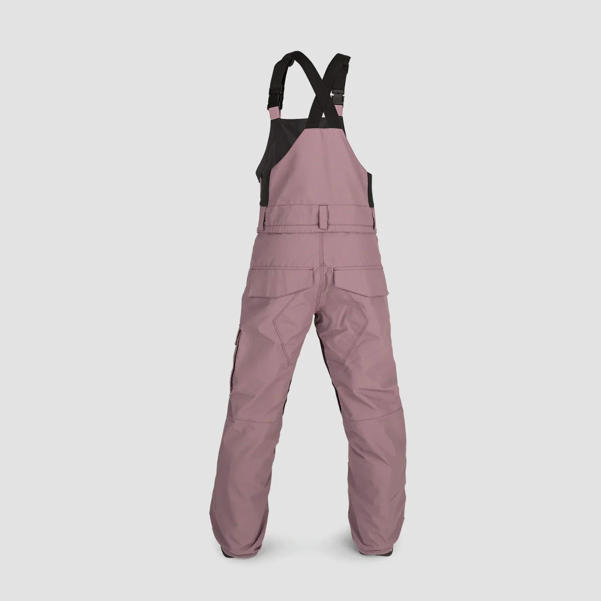 Volcom Barkley Ins Snow Bib Overall Rosewood - Kids - Image 2
