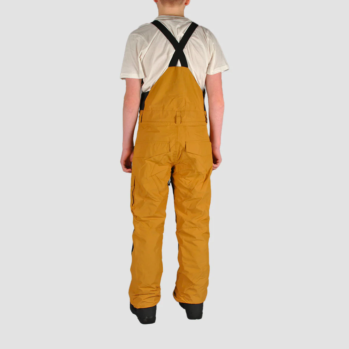 Volcom Barkley Ins Snow Bib Pants Caramel - Kids - Image 2