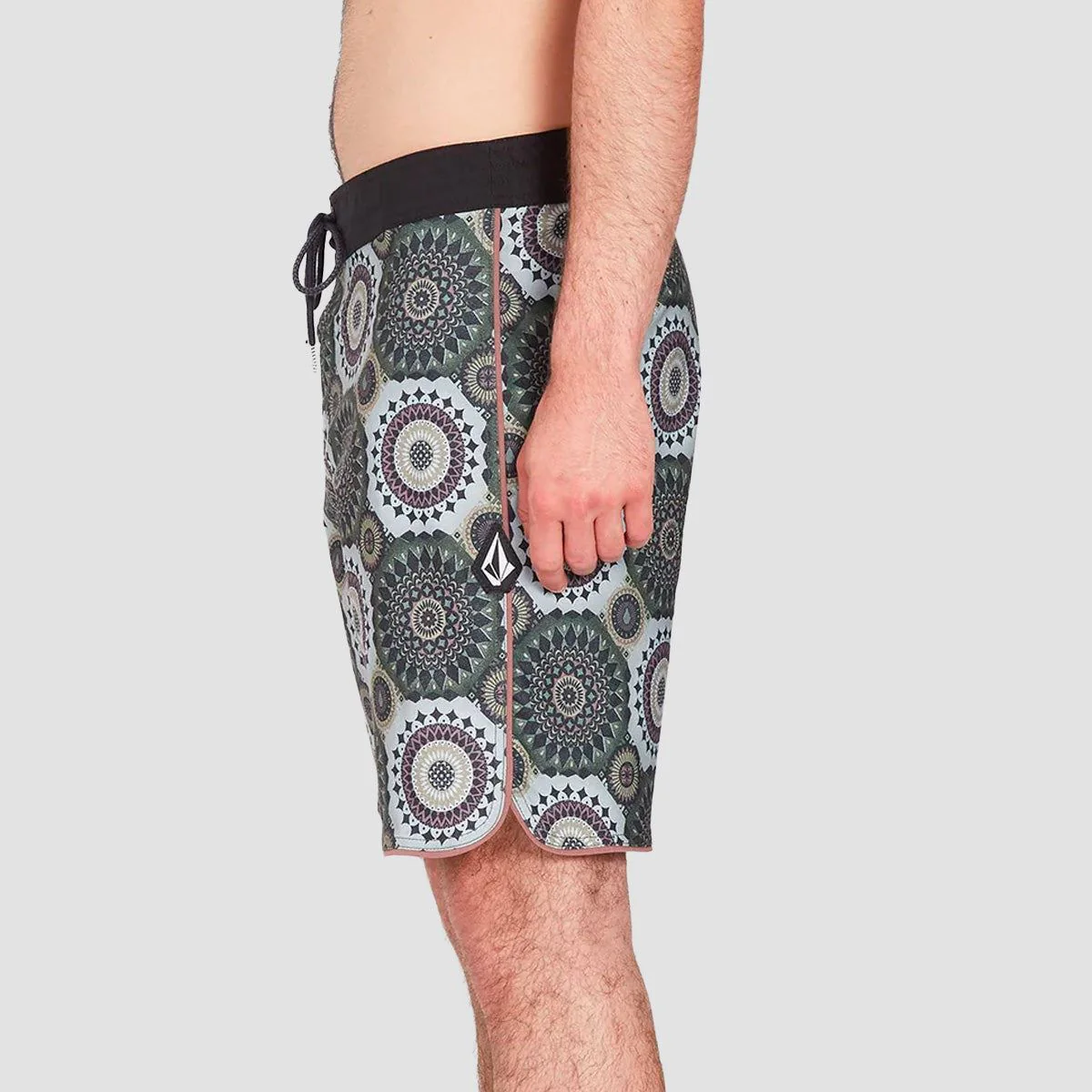 Volcom Barnacle Stoney 19" Boardshorts Old Mill - Image 2