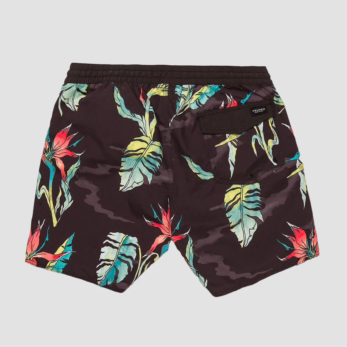 Volcom Beach Bunch 17" Trunk Shorts Black - Image 2
