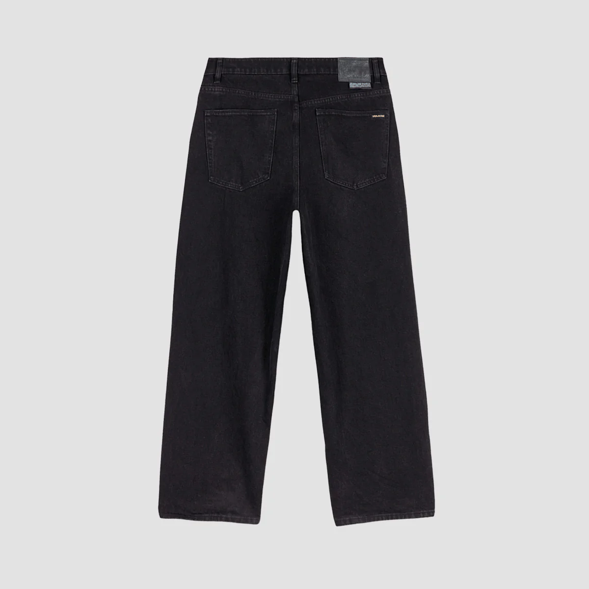 Volcom Billow Loose Fit Jeans Black - Image 4
